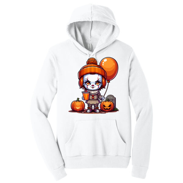 Happy Pennywise - Unisex Premium Fleece Hooded Sweatshirt Thumbnail