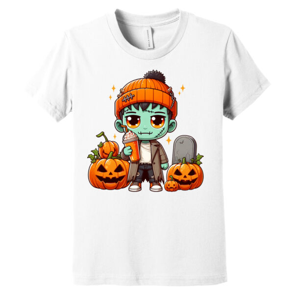 Happy Frankenstein - Youth Jersey Short Sleeve Tee Thumbnail