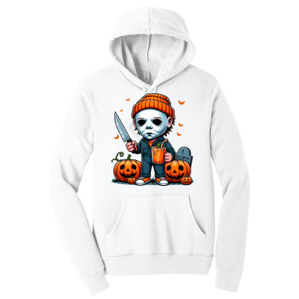 Happy Michael Myers - Unisex Premium Fleece Hooded Sweatshirt Thumbnail