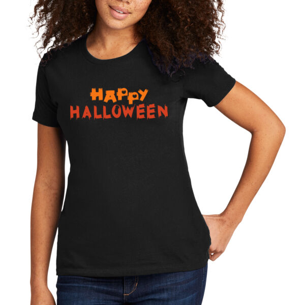 Happy Halloween - Women's Premium Cotton T-Shirt Thumbnail