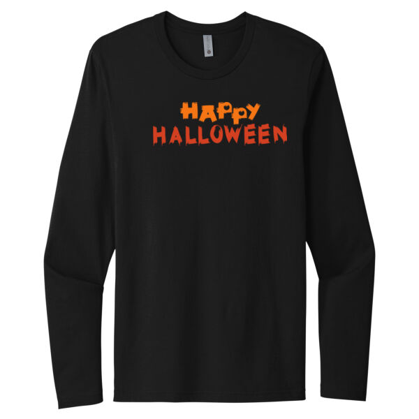 Happy Halloween - Unisex Premium Cotton Long Sleeve T-Shirt Thumbnail