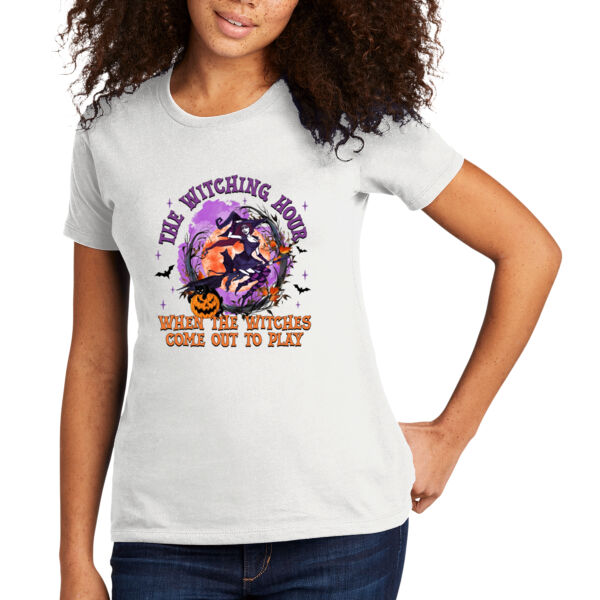 The Witching Hour - Women's Premium Cotton T-Shirt Thumbnail