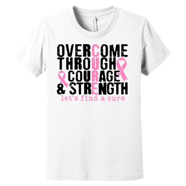 Let's Find A Cure - Youth Jersey Short Sleeve Tee Thumbnail