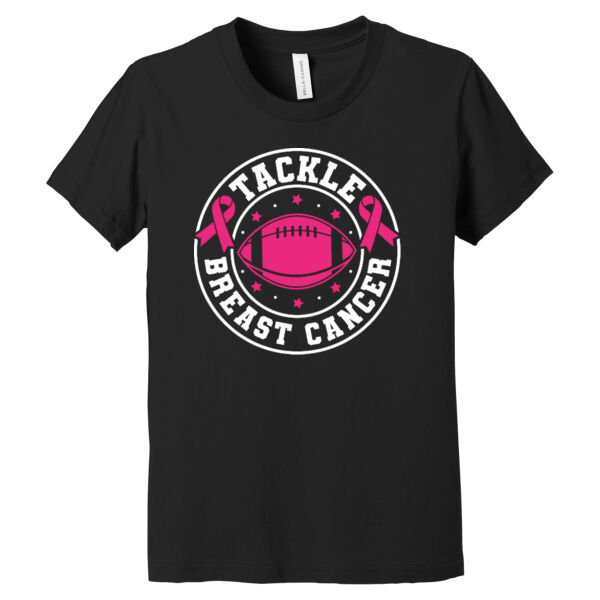 Tackle Breast Cancer - Youth Jersey Short Sleeve Tee Thumbnail