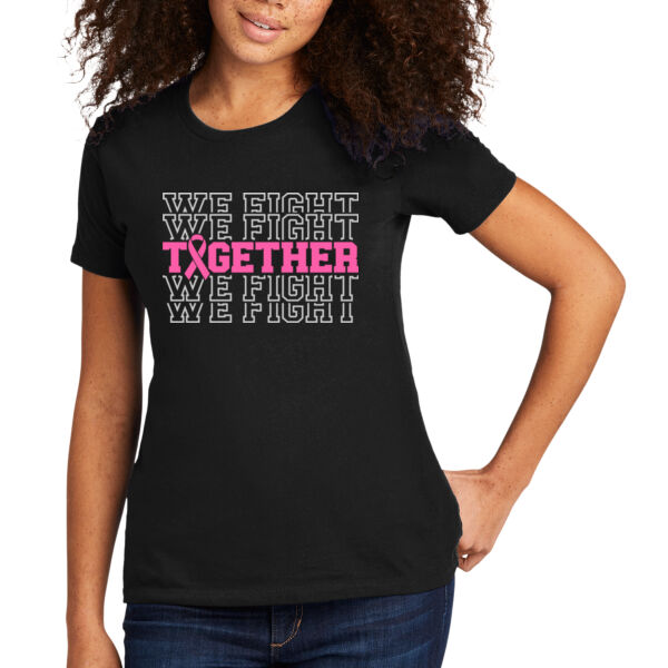 Together We Fight - Women's Premium Cotton T-Shirt Thumbnail