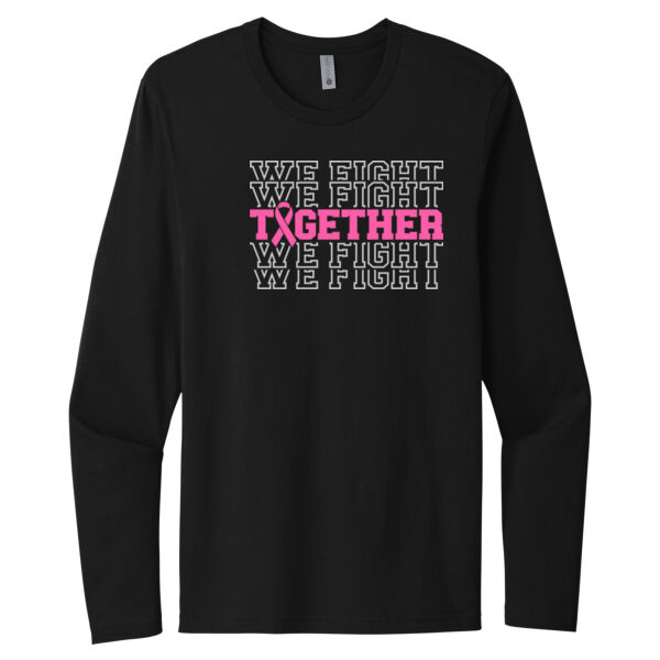 Together We Fight - Unisex Premium Cotton Long Sleeve T-Shirt Thumbnail
