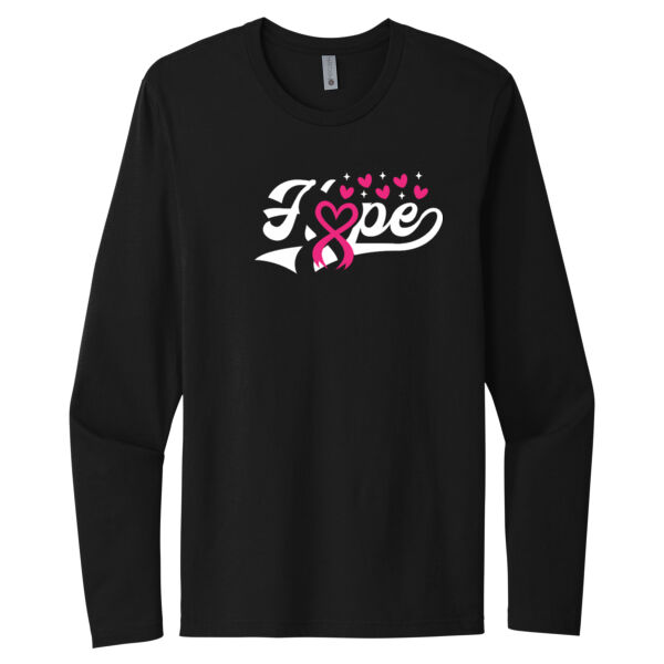 Infinity Hope - Unisex Premium Cotton Long Sleeve T-Shirt Thumbnail