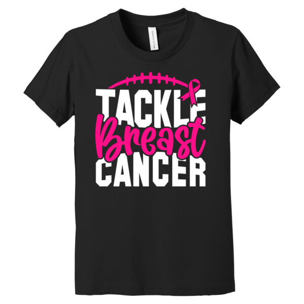 Tackle Breast Cancer - Youth Jersey Short Sleeve Tee Thumbnail