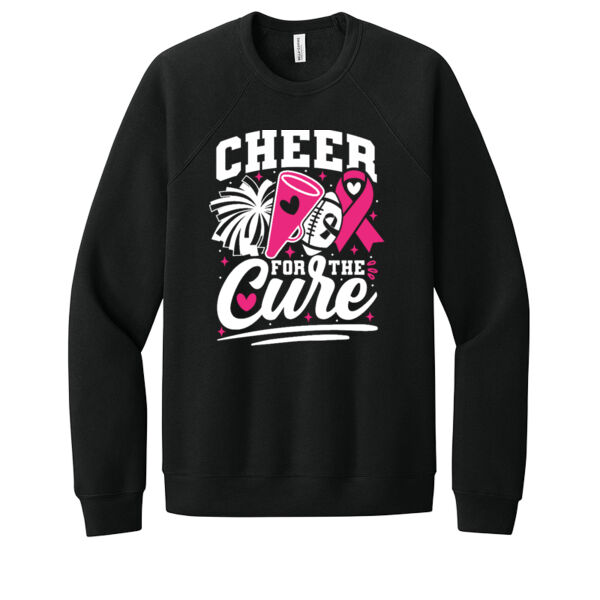 Cheer For the Cure - Unisex Premium Fleece Crew Sweatshirt Thumbnail