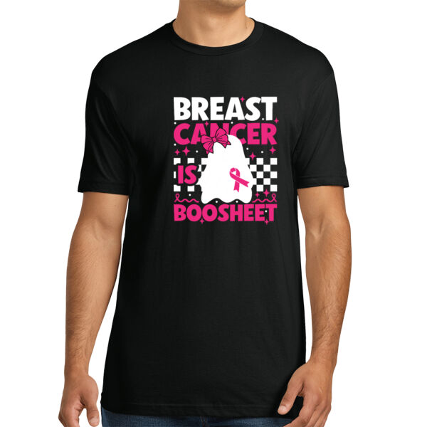 Breast Cancer is BS - Unisex Premium Cotton T-Shirt Thumbnail