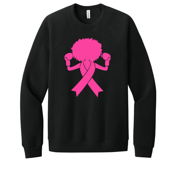 Afro Ribbon - Unisex Premium Fleece Crew Sweatshirt Thumbnail
