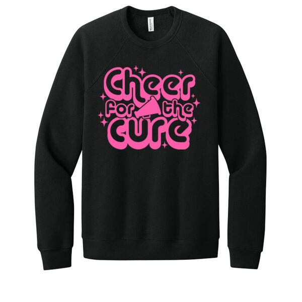 Cheer For the Cure 2 - Unisex Premium Fleece Crew Sweatshirt Thumbnail