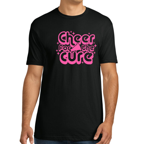 Cheer For the Cure 2 - Unisex Premium Cotton T-Shirt Thumbnail