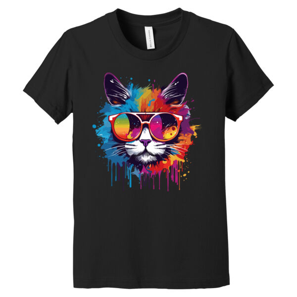 Cool Cat - Youth Jersey Short Sleeve Tee Thumbnail