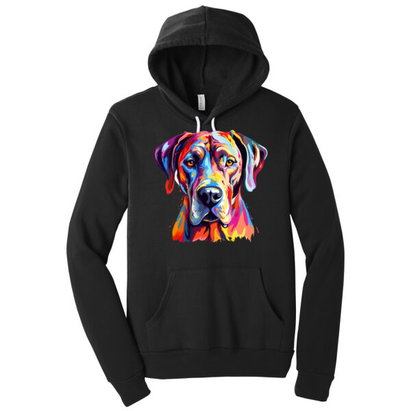 Great Dane - Unisex Premium Fleece Hooded Sweatshirt Thumbnail