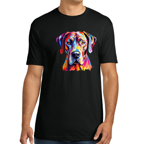 Great Dane - Unisex Premium Cotton T-Shirt Thumbnail