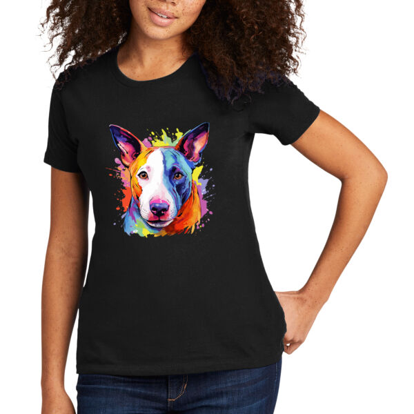 Bull Terrier - Women's Premium Cotton T-Shirt Thumbnail