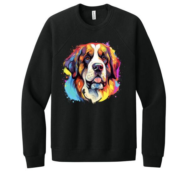 Saint Bernard - Unisex Premium Fleece Crew Sweatshirt Thumbnail