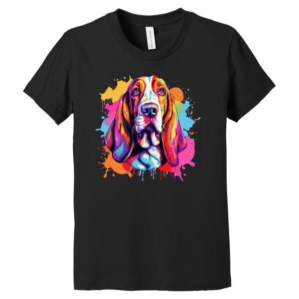 Basset Hound - Youth Jersey Short Sleeve Tee Thumbnail