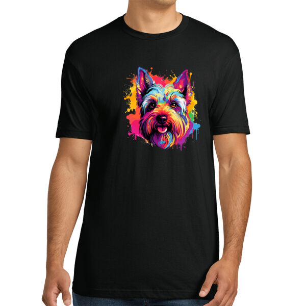 Scottish Terrier - Unisex Premium Cotton T-Shirt Thumbnail
