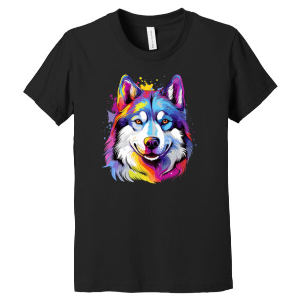 Siberian Husky - Youth Jersey Short Sleeve Tee Thumbnail