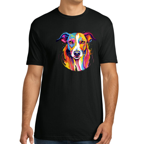 Greyhound - Unisex Premium Cotton T-Shirt Thumbnail