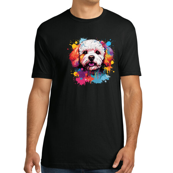 Bichon Frise - Unisex Premium Cotton T-Shirt Thumbnail