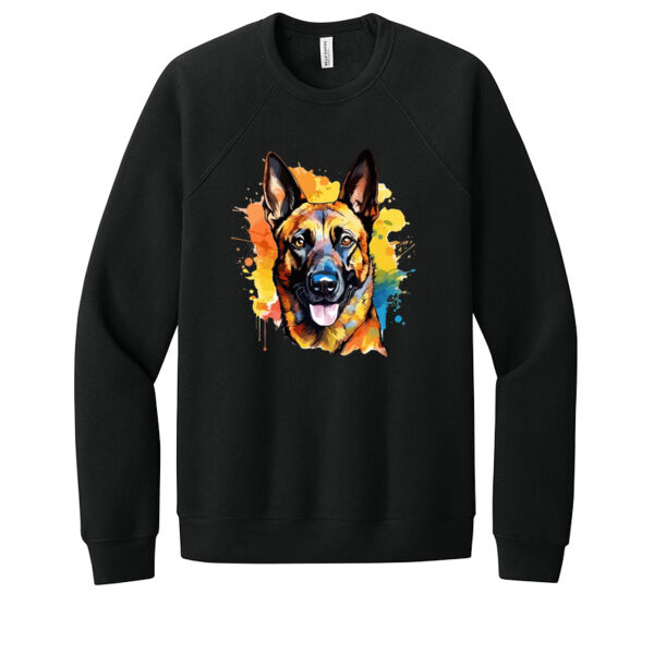Belgian Malinois - Unisex Premium Fleece Crew Sweatshirt Thumbnail