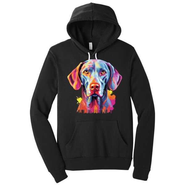 Weimaraner - Unisex Premium Fleece Hooded Sweatshirt Thumbnail