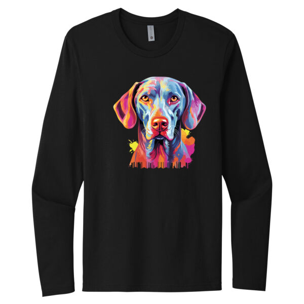 Weimaraner - Unisex Premium Cotton Long Sleeve T-Shirt Thumbnail