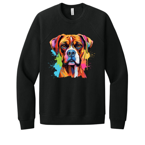 Boxer - Unisex Premium Fleece Crew Sweatshirt Thumbnail