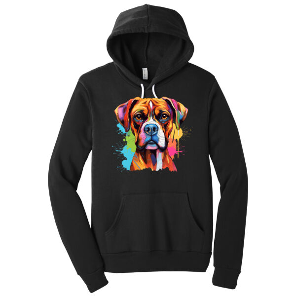 Boxer - Unisex Premium Fleece Hooded Sweatshirt Thumbnail