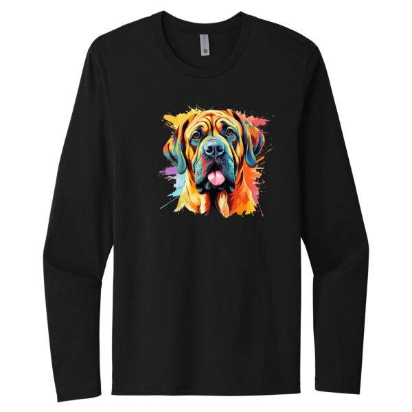 English Mastiff - Unisex Premium Cotton Long Sleeve T-Shirt Thumbnail