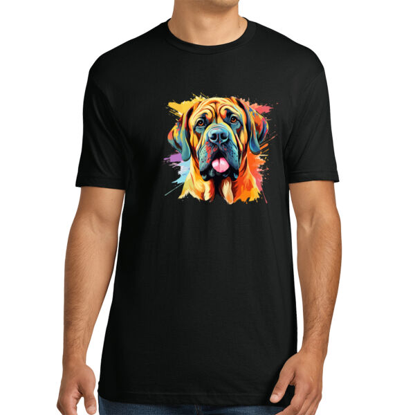 English Mastiff - Unisex Premium Cotton T-Shirt Thumbnail