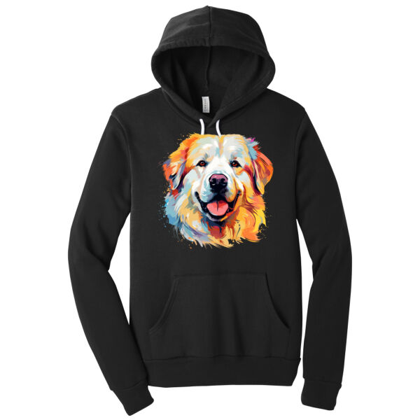 Great Pyrenees - Unisex Premium Fleece Hooded Sweatshirt Thumbnail