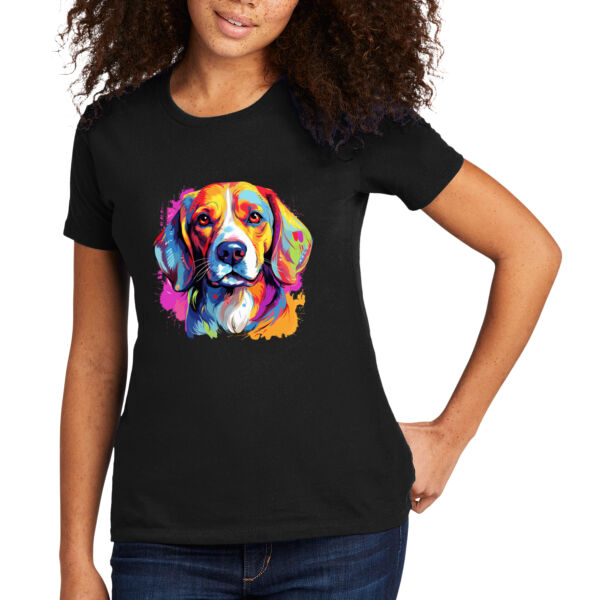 Beagle - Women's Premium Cotton T-Shirt Thumbnail