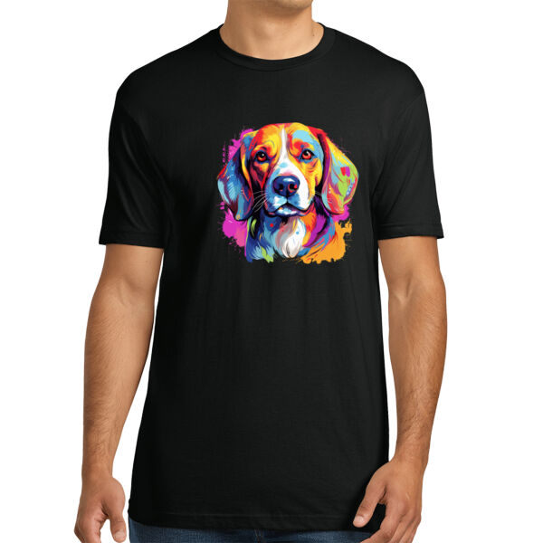Beagle - Unisex Premium Cotton T-Shirt Thumbnail