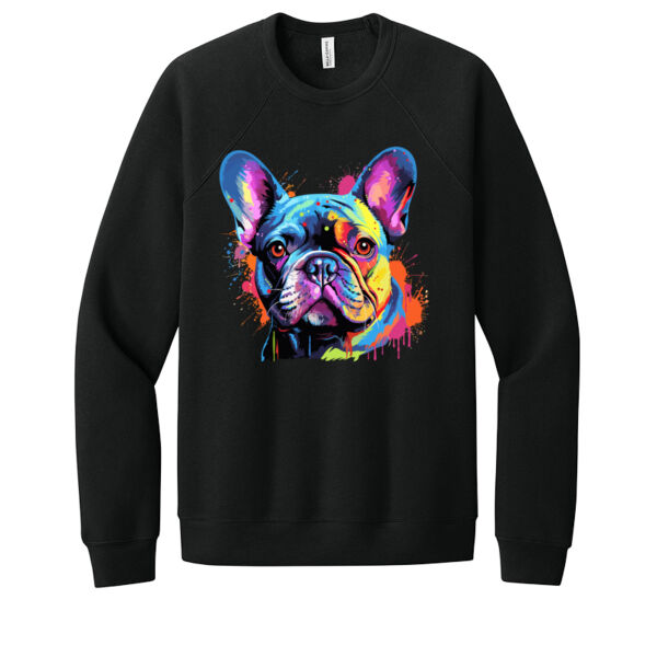 French Bulldog - Unisex Premium Fleece Crew Sweatshirt Thumbnail