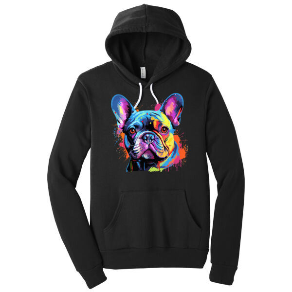 French Bulldog - Unisex Premium Fleece Hooded Sweatshirt Thumbnail