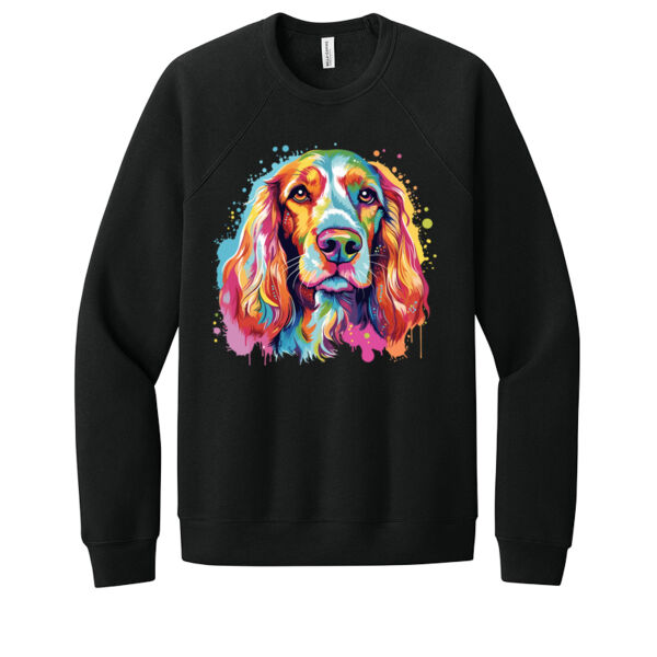 English Cocker Spaniel - Unisex Premium Fleece Crew Sweatshirt Thumbnail