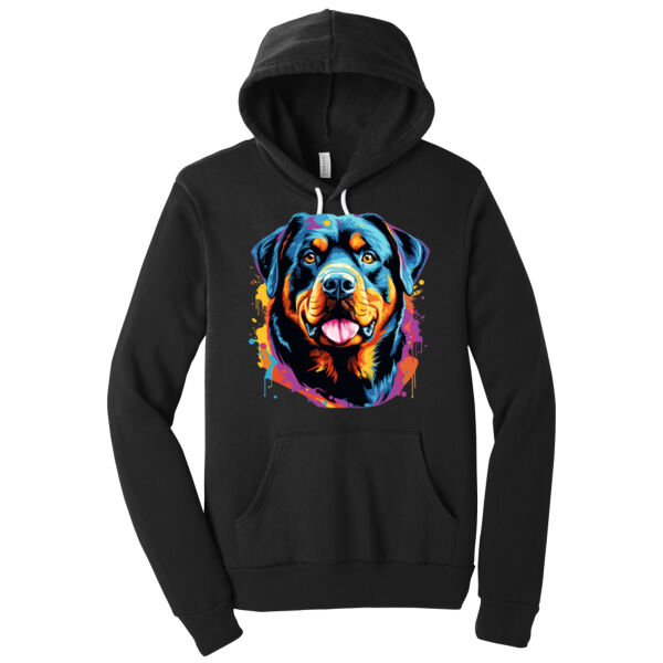 Rottweiler - Unisex Premium Fleece Hooded Sweatshirt Thumbnail