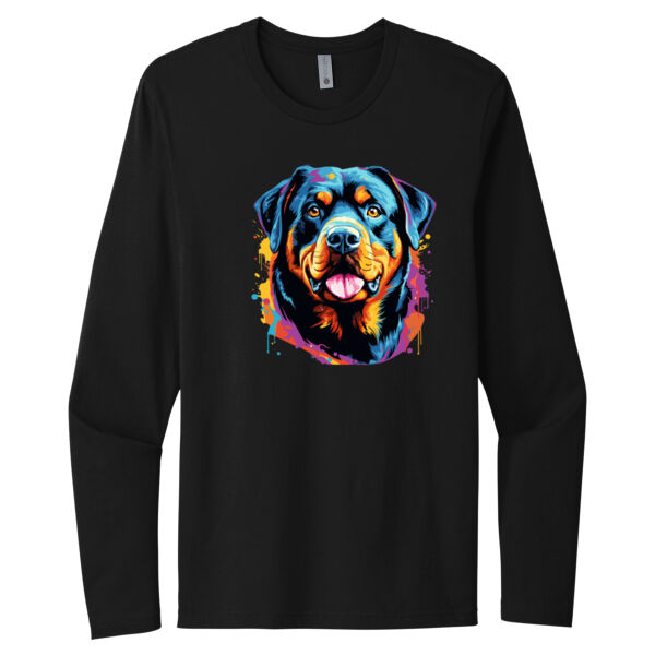Rottweiler - Unisex Premium Cotton Long Sleeve T-Shirt Thumbnail