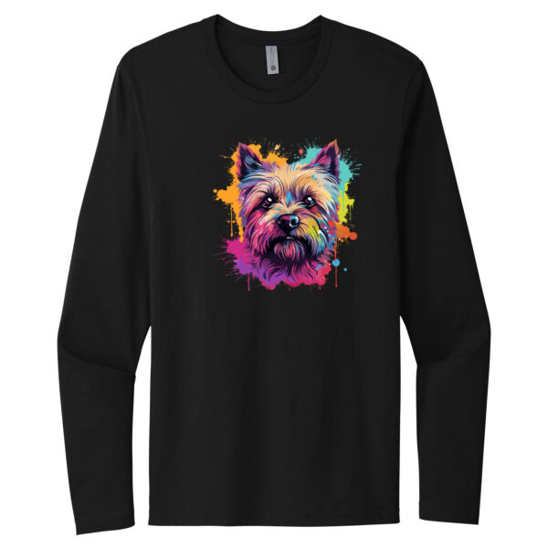 Cairn Terrier - Unisex Premium Cotton Long Sleeve T-Shirt Thumbnail