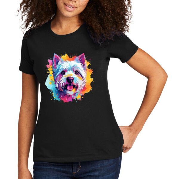 West Highland White Terrier - Women's Premium Cotton T-Shirt Thumbnail