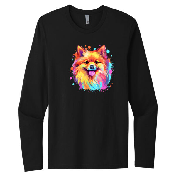Pomeranian - Unisex Premium Cotton Long Sleeve T-Shirt Thumbnail