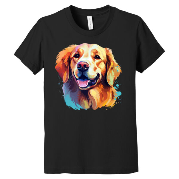 Golden Retriever - Youth Jersey Short Sleeve Tee Thumbnail