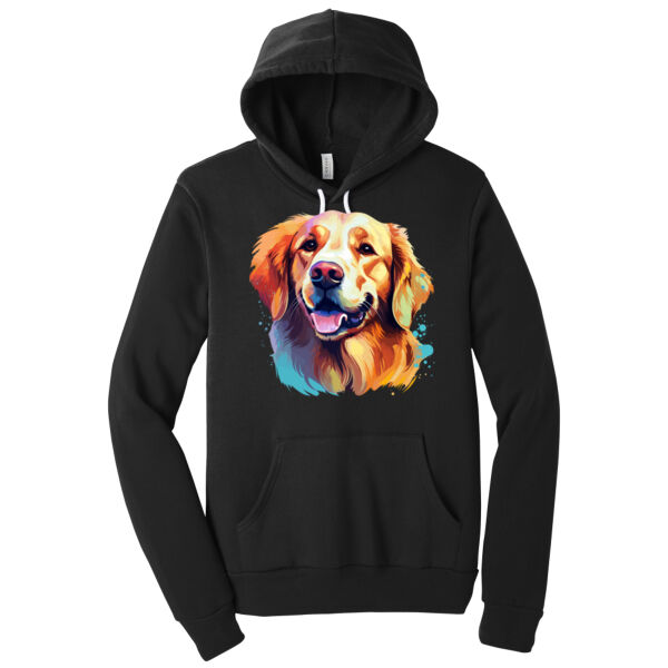 Golden Retriever - Unisex Premium Fleece Hooded Sweatshirt Thumbnail
