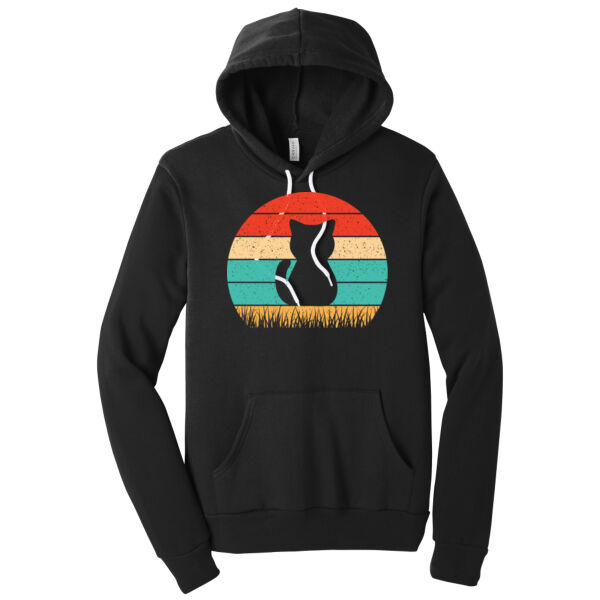 Wild Cat - Unisex Premium Fleece Hooded Sweatshirt Thumbnail