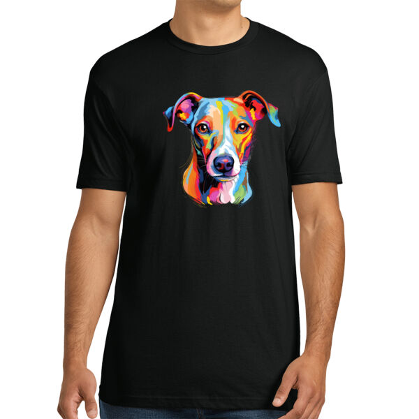 Whippet - Unisex Premium Cotton T-Shirt Thumbnail