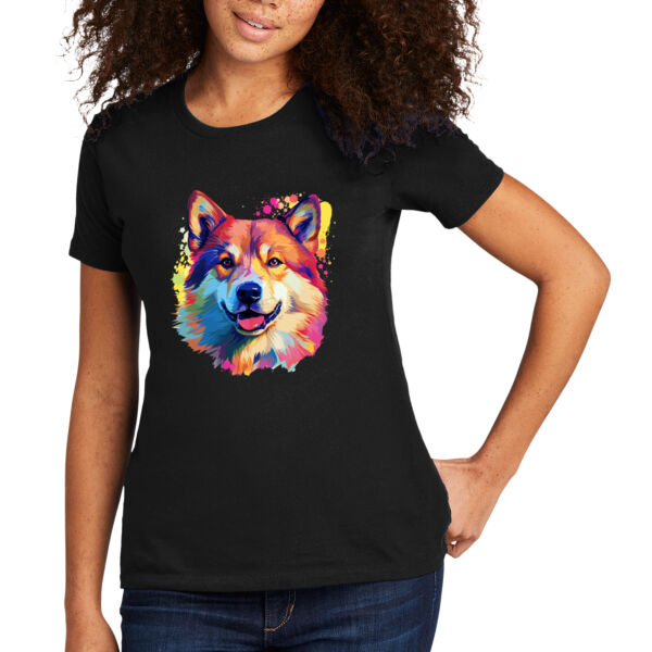 Akita - Women's Premium Cotton T-Shirt Thumbnail